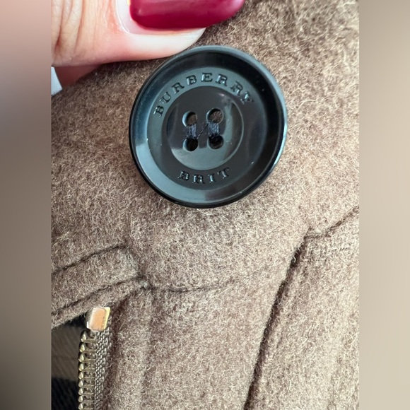 Authentic Burberry Brit 100% wool coat US 4 - Picture 7 of 16